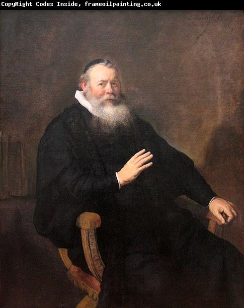Rembrandt Peale Portrait of the Preacher Eleazar Swalmius
